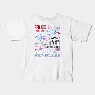 Taylor Swift Eras Kids T-Shirt